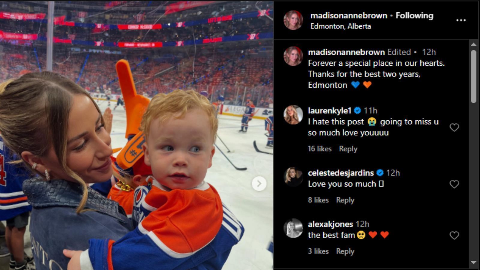 via Instagram /@madisonannebrown